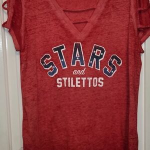 Rock & Republic Red Tee